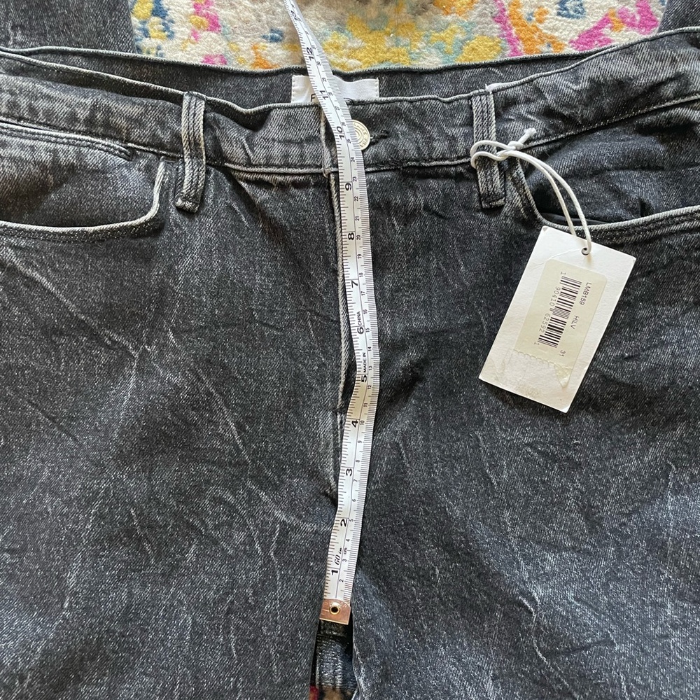 Le Sylvie Crop Straight Leg Denim - Picture 5 of 7